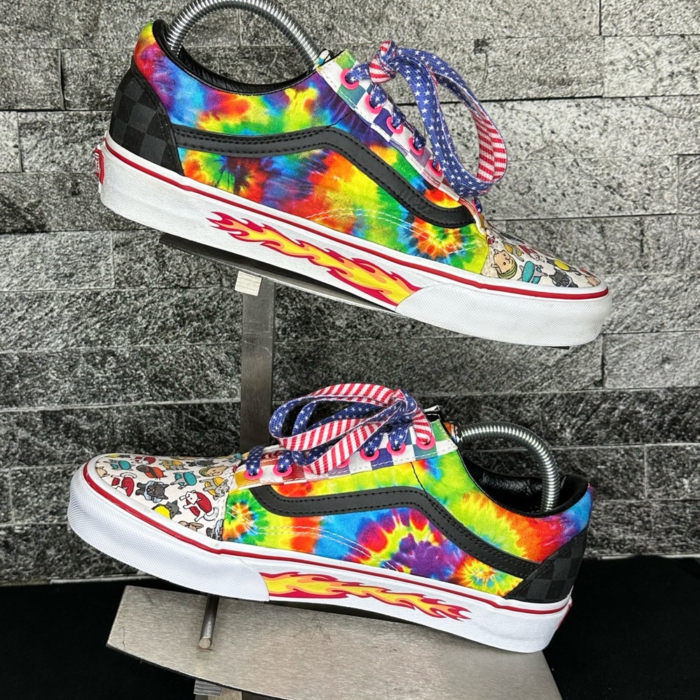 Vans Off The Wall Custom Creations Skate Shoes - M8.5/W10 - Picture 7 of 10